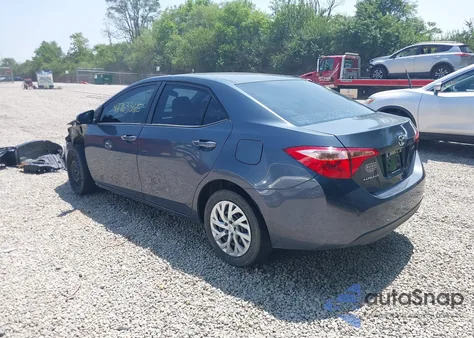 2018 Toyota Corolla Le из США, поврежденный, VIN 5YFBURHE3JP783985